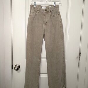 Cotton On Relaxed Wide Leg Tan Jeans